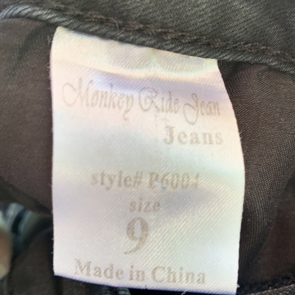 Monkey Ride Black Jeans - Picture 6 of 7